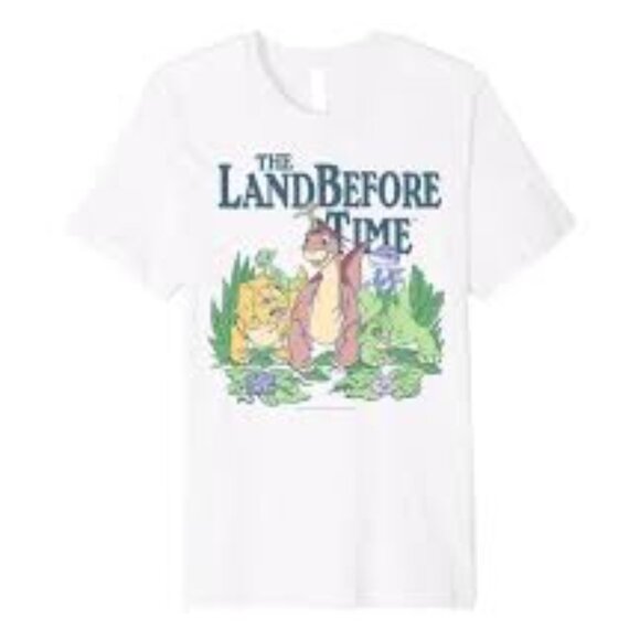 🎁Land Before Time Graphic Tee - White - Picture 3 of 3